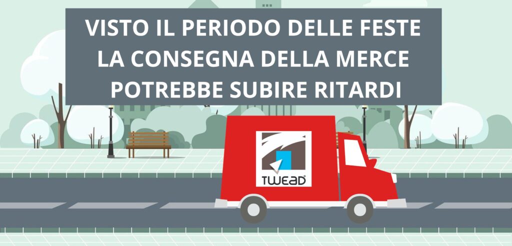 avviso ritardo nella consegna