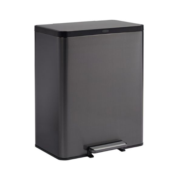 Contenitore a pedale Rubbermaid Elite Dual Stream da 60L
