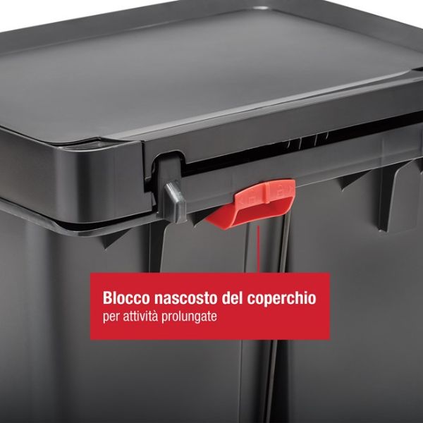 Contenitore a pedale Rubbermaid Premier Series II da 46 L - immagine 2