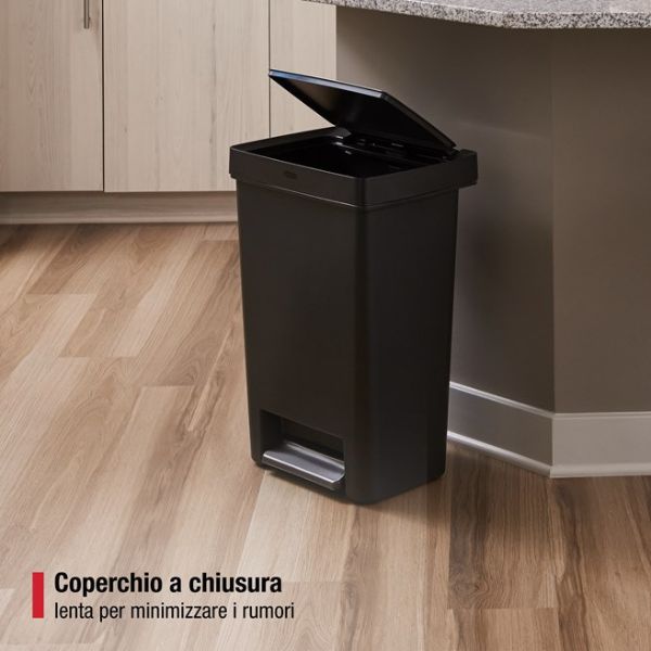 Contenitore a pedale Rubbermaid Premier Series II da 46 L - immagine 4
