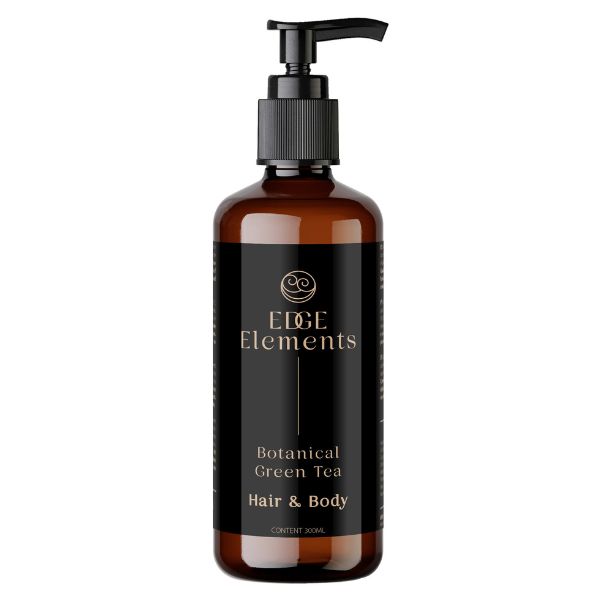 EDGE Elements Capelli & Corpo - T&egrave; Verde Botanico flacone con dosatore a pompa 300 ml