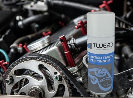 spray per cinghie rumorose